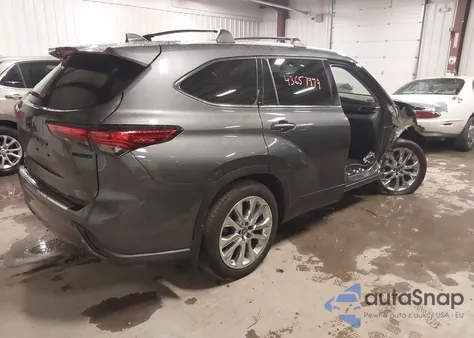 2023 Toyota Highlander Hybrid Limited from USA, damaged, VIN 5TDXBRCH9PS571038